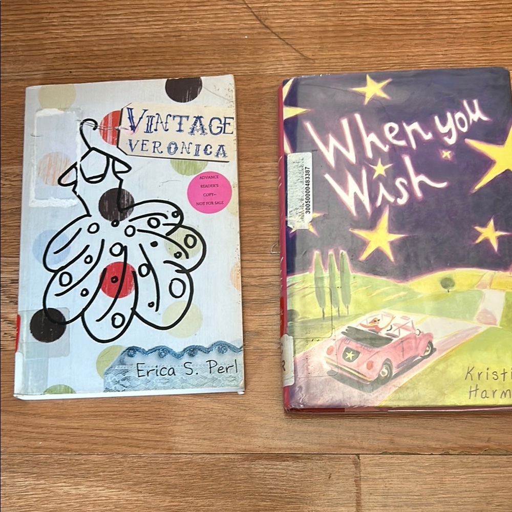 Vintage Veronica and When You Wish Books